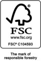 logo for FSC (forest stewardship council)